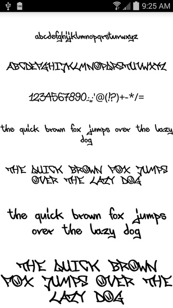 50 Free Fonts - Preview 1