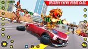 Lion Robot Car Game:Robot Game screenshot 5
