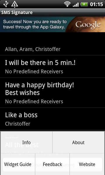 SMS Signature - Preview 4