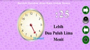 Belajar Membaca Jam & Waktu Indonesia screenshot 2