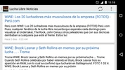 Lucha Libre Noticias screenshot 1