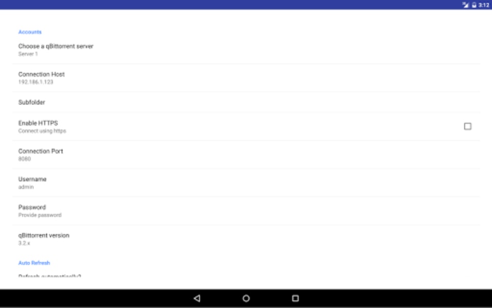 qBittorrent Client - Preview 1
