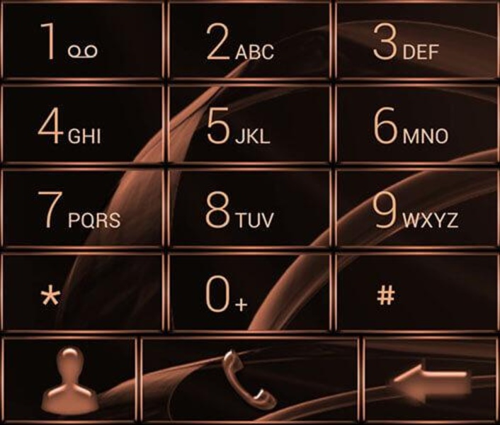 ExDialer MetalGate Orange Theme - Preview 1