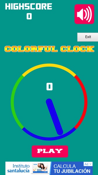 Colorful Clock - Preview 1