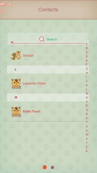 Kitty GO SMS - Preview 1