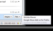 Google Wave Add-on for Firefox screenshot 1