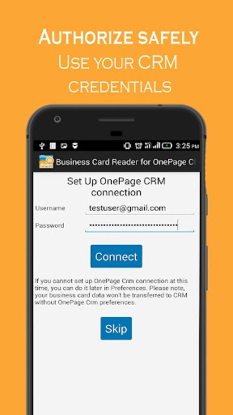Business Card Reader for OnePage CRM - Preview 12