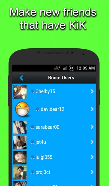 Chatrooms for Kik - Preview 3