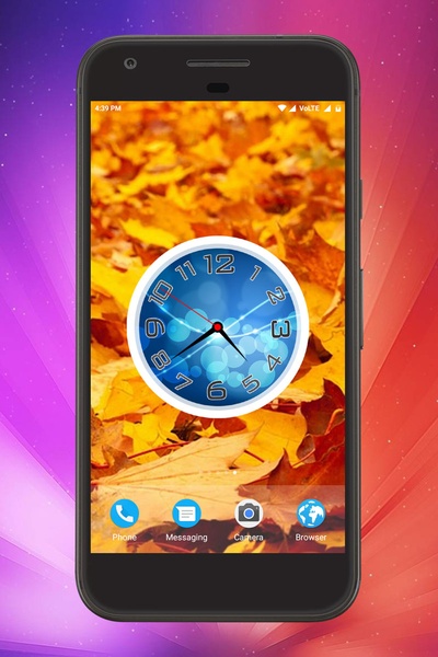 Glow Clock Live Wallpaper - Preview 3