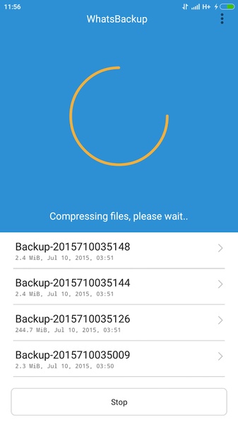 WhatsBackup - Preview 5
