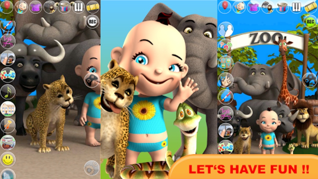 Talking Babsy Baby At The Zoo - Preview 1