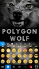 Polygon Wolf Keyboard Theme screenshot 1