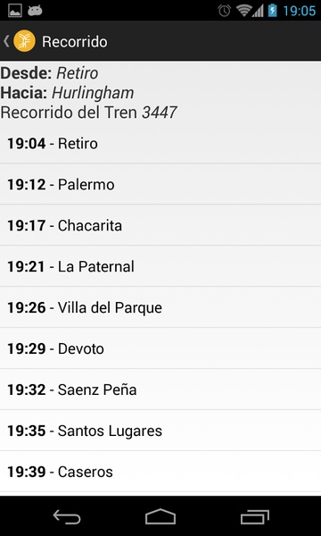 Horarios San Martin - Preview 4