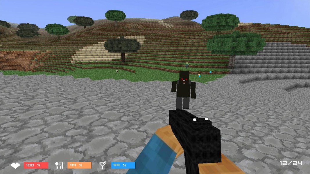 Cube Gun 3D : Zombie Island - Preview 1