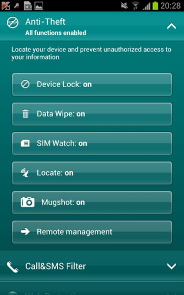 Kaspersky Mobile Security - Preview 12