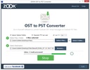 ZOOK OST to PST Converter screenshot 1