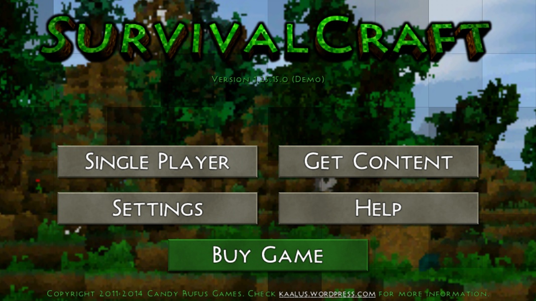 Download Survivalcraft Demo App for PC / Windows / Computer