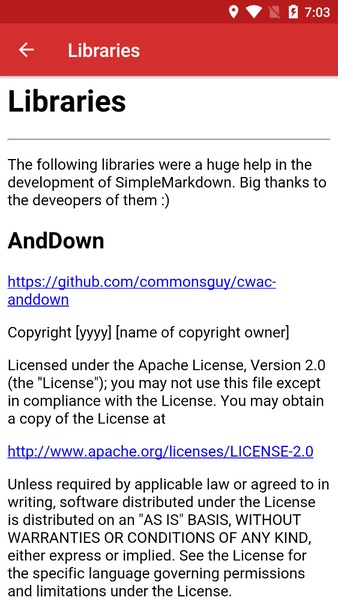Simple Markdown - Preview 5