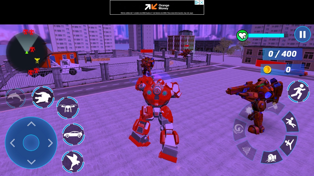 Dolphin Robot Transform - Preview 2