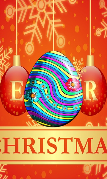 Christmas Beautiful Egg - Preview 3