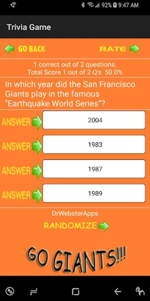 SF Giants Schedule - Preview 6