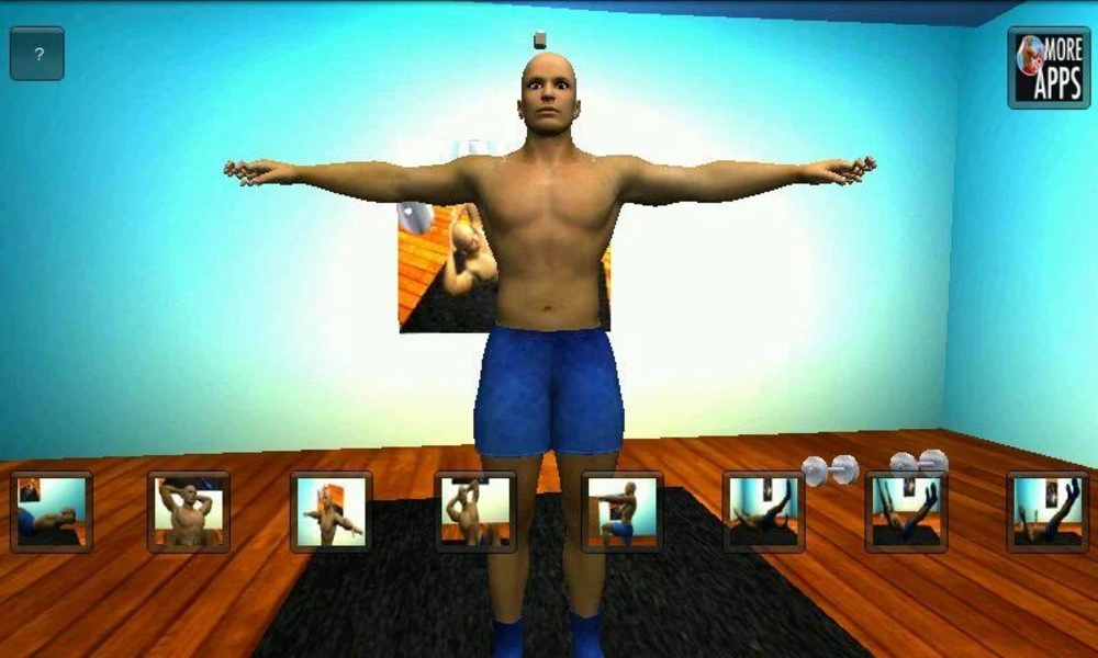 Flat Belly 3D Workout Sets - Preview 5