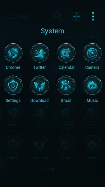 faith GOLauncher EX Theme - Preview 1