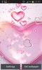 Pink Hearts Live Wallpaper screenshot 6