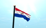 Paraguay Flag 3D Free screenshot 4