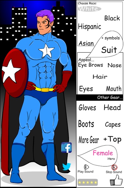 Create A Superhero - Preview 2