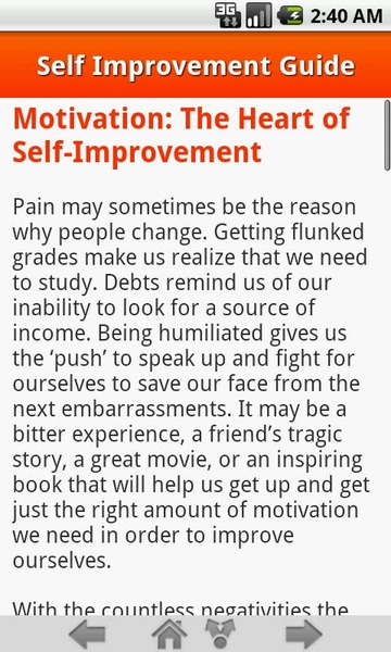 Self Improvement Guide - Preview 1