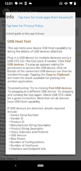 USB Host Test - Preview 3