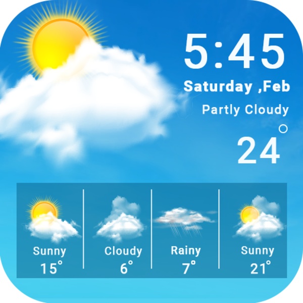 Local weather forecast: weather radar and wind map - Preview 1