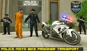 Police Moto Bike Prisoner Transport 2021 screenshot 5