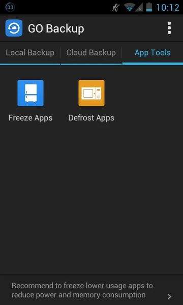 GO Backup - Preview 1