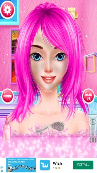 Pink Princess Makeup Salon : Games For Girls - Preview 1