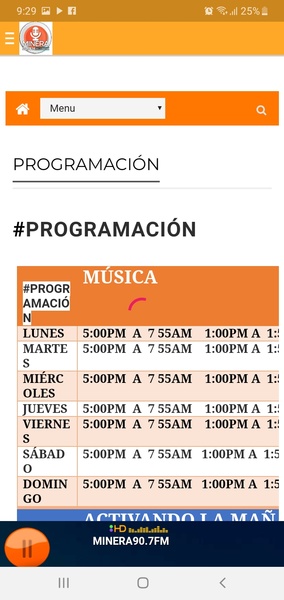 Minera90.7Fm - Preview 3