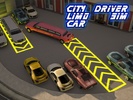 City Limo Car Parking Driver Sim 3D screenshot 3