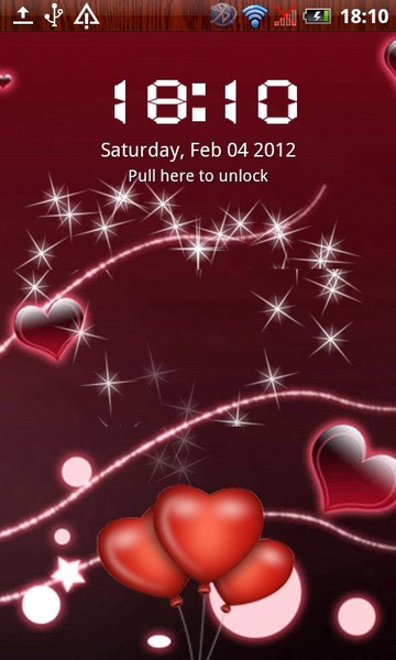 SweetHeartFreeMagicLockerTheme - Preview 2