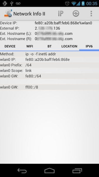 Network Info II - Preview 3