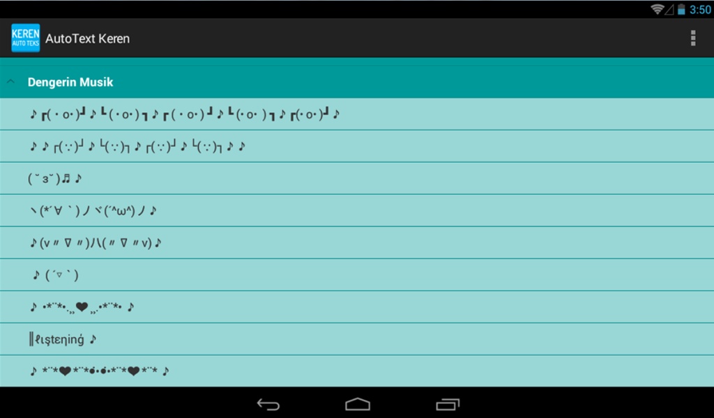 AutoText Keren - Preview 1
