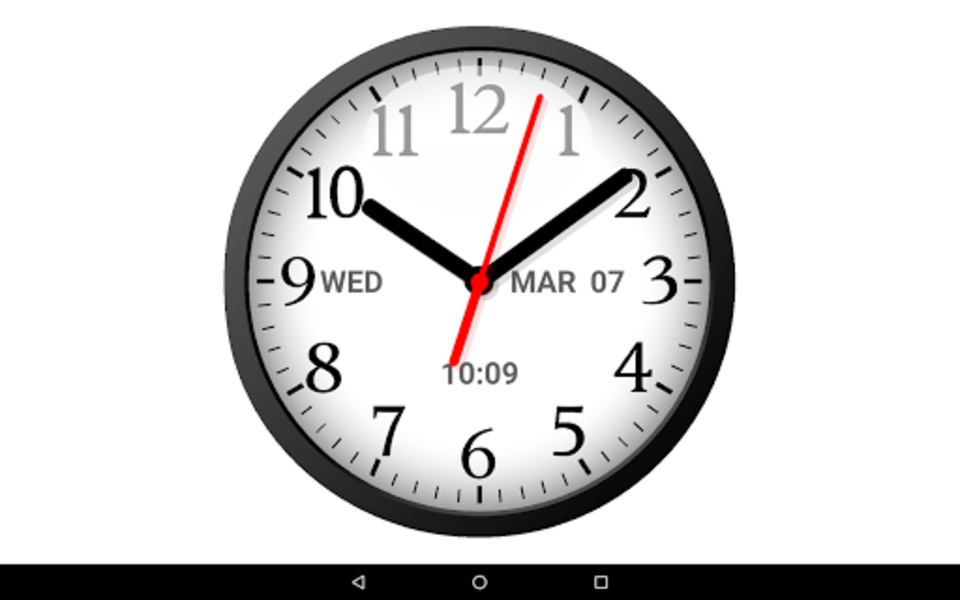 Analog Clock Widget PlusSize-7 - Preview 4