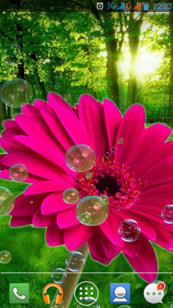 Galaxy 3d Bubble Wallpaper - Preview 2