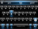Emoji Keyboard Dusk Black Blue screenshot 2