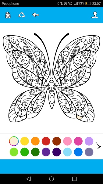 Butterfly Coloring - Best Pages - Preview 3