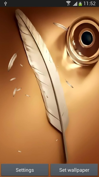 Feather Fly Live Wallpaper - Preview 2
