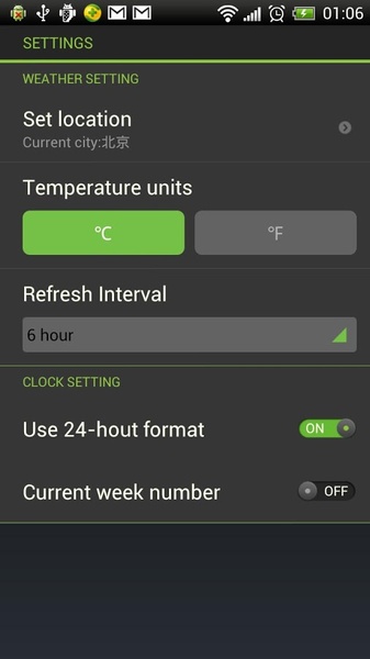 Clock & Weather - Preview 2
