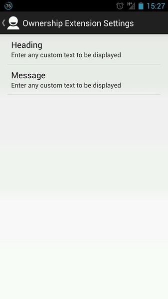 Dashclock Ownership Extension - Preview 1