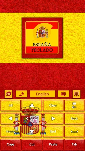Spain Flag Go Keyboard - Preview 1