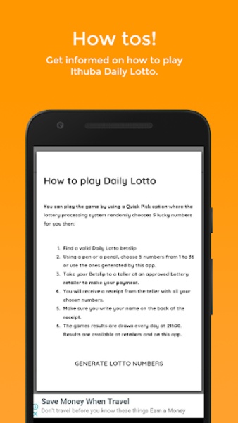 Daily lotto deals ithuba